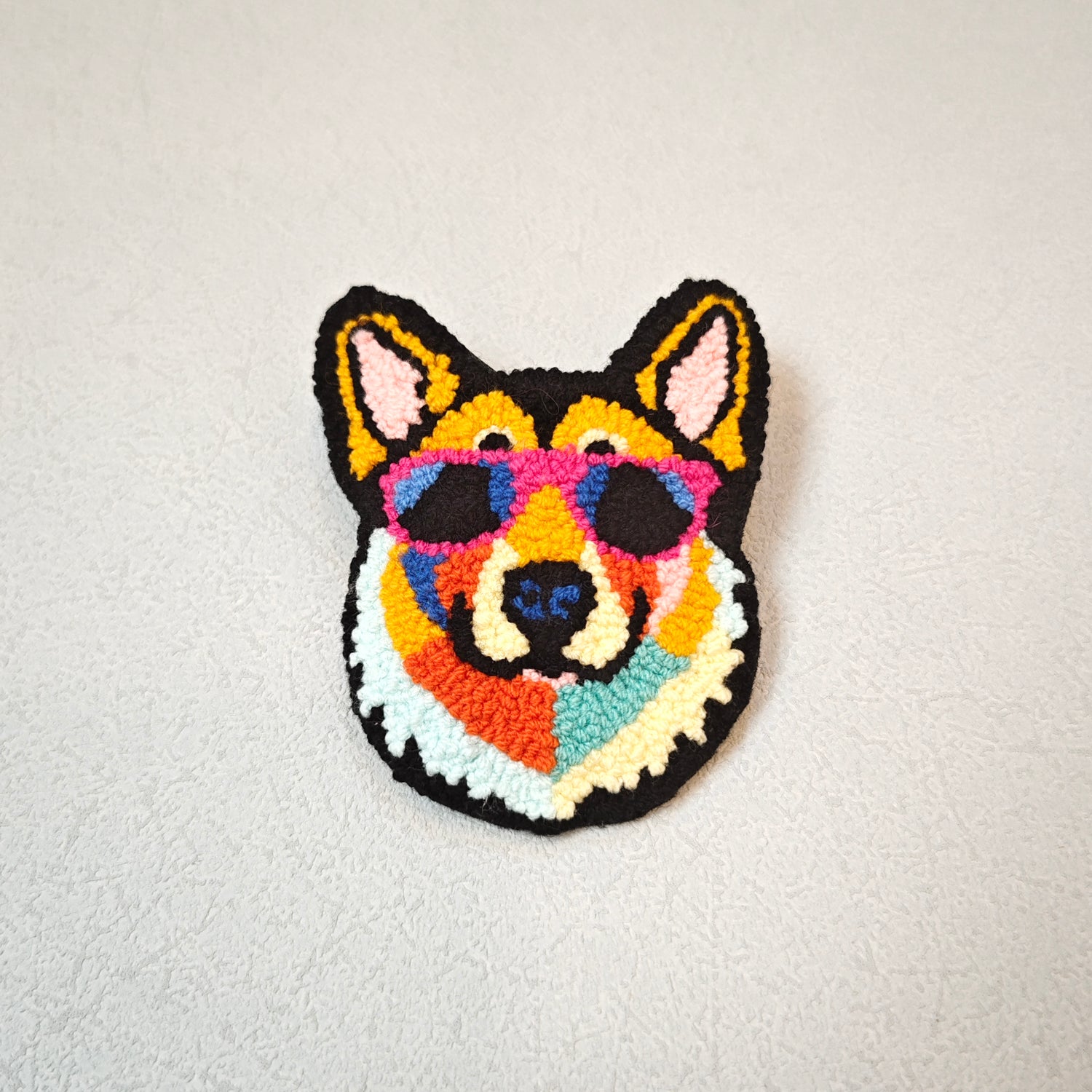 Psychedelic Shepherd Brooch