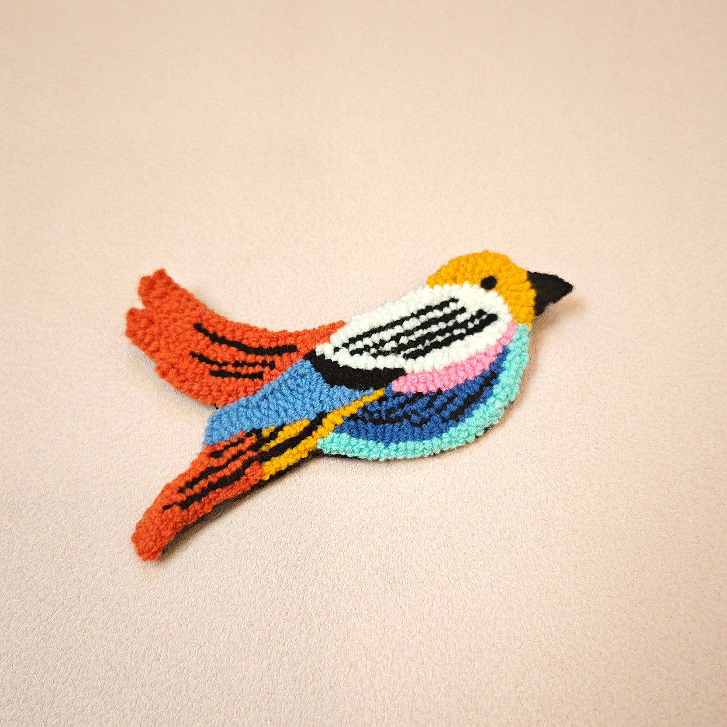 Plumage Delight Bird Brooch