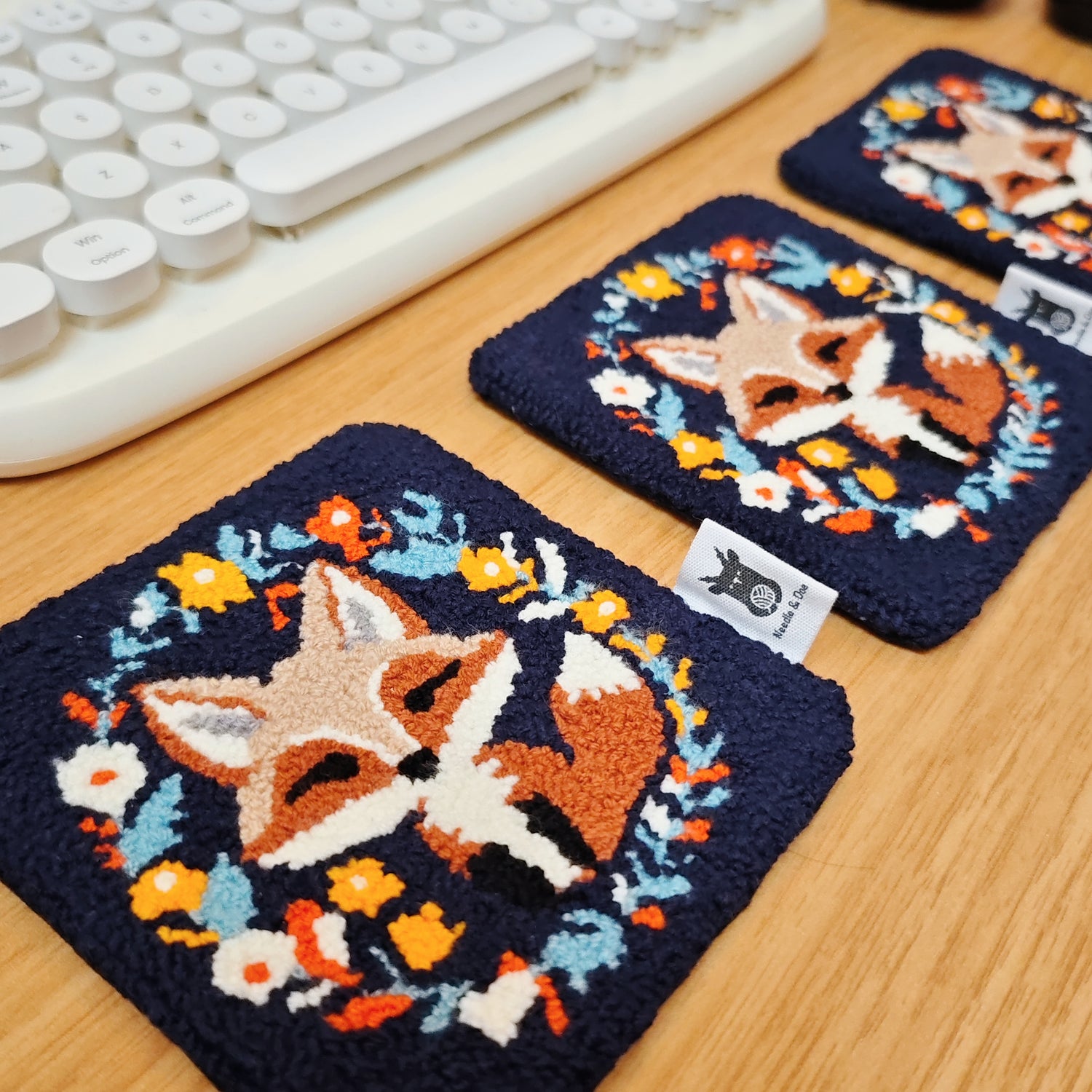 Fox & Flower ring Coaster