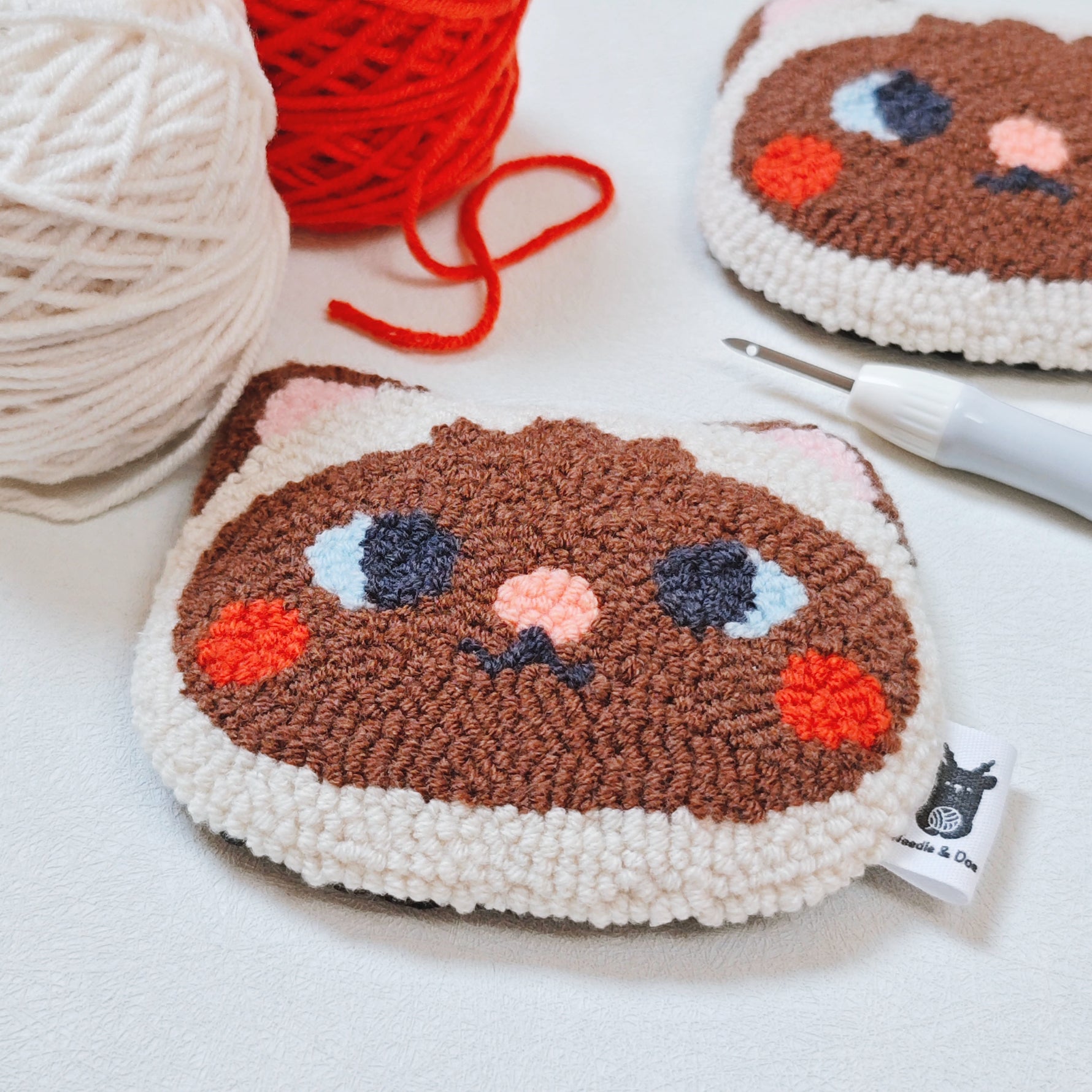 Siamese Cat Coaster - Needle & Doe