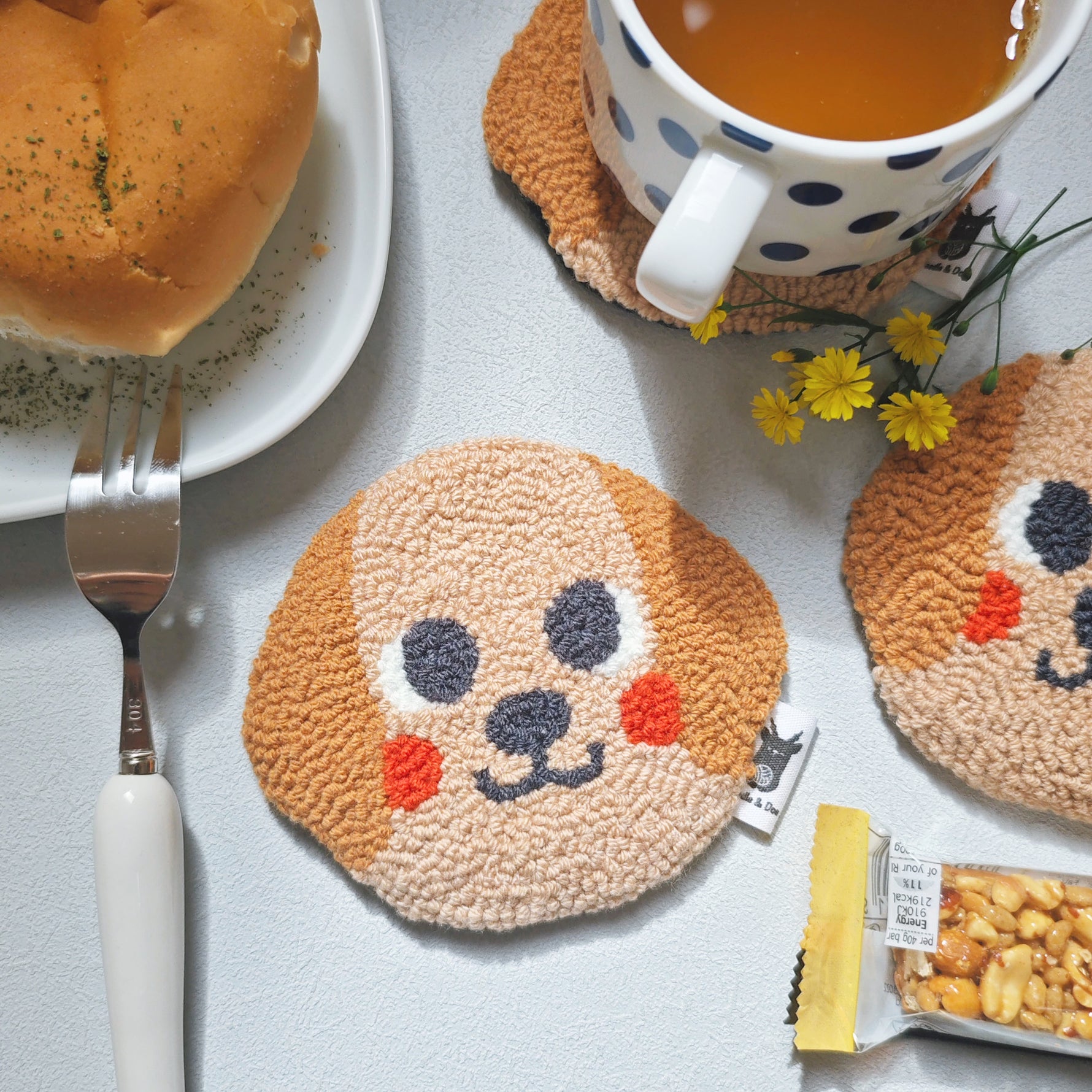 Golden Retriever Coaster - Needle & Doe