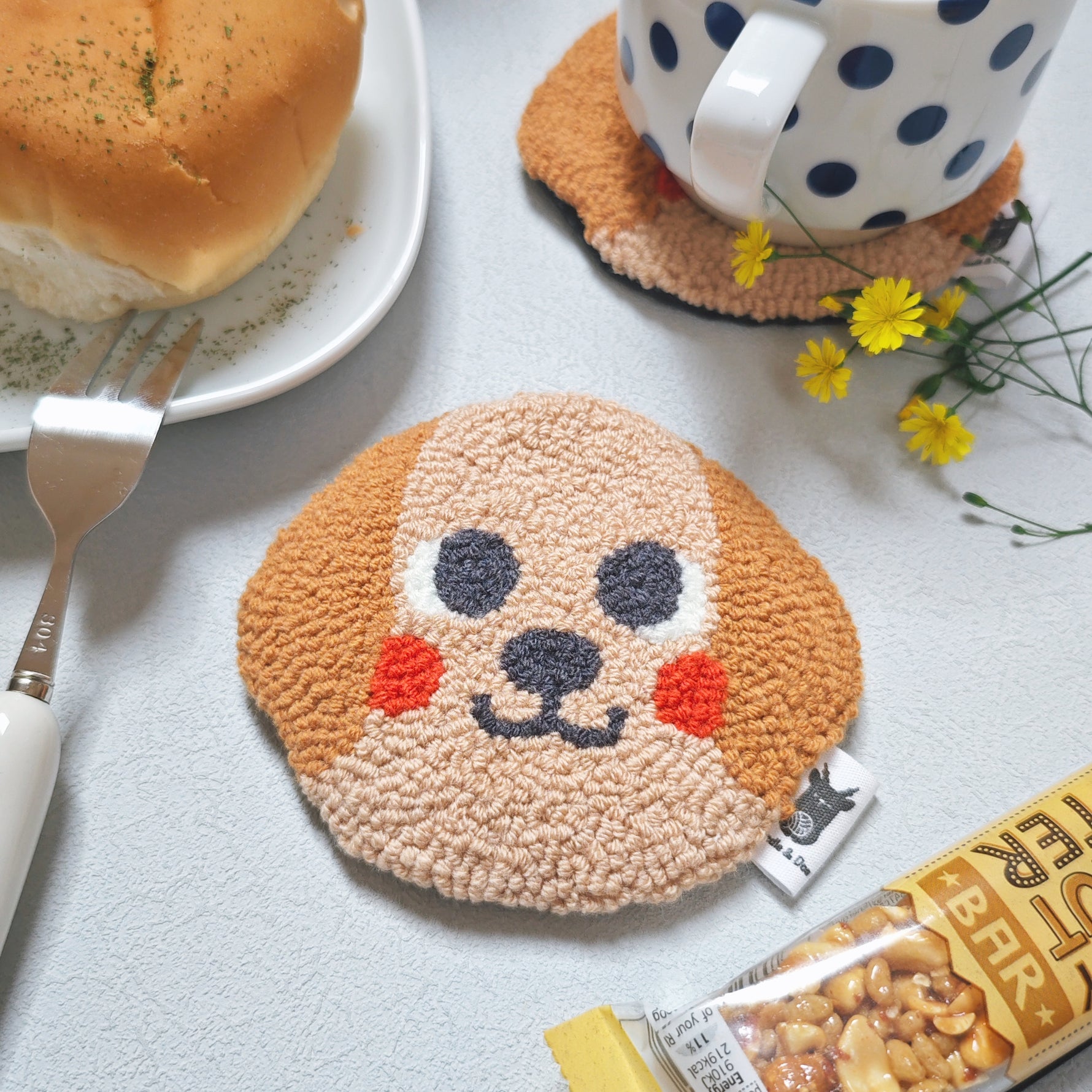 Golden Retriever Coaster - Needle & Doe